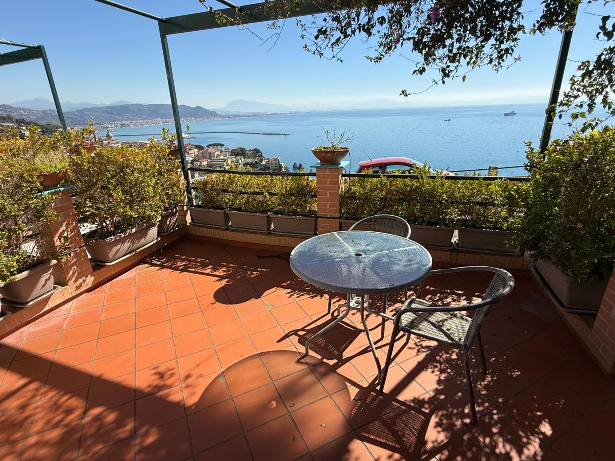 Casa Gabriella - Amalfi Coast - Free Parking - Full Sea View Villa Vietri Eksteriør billede